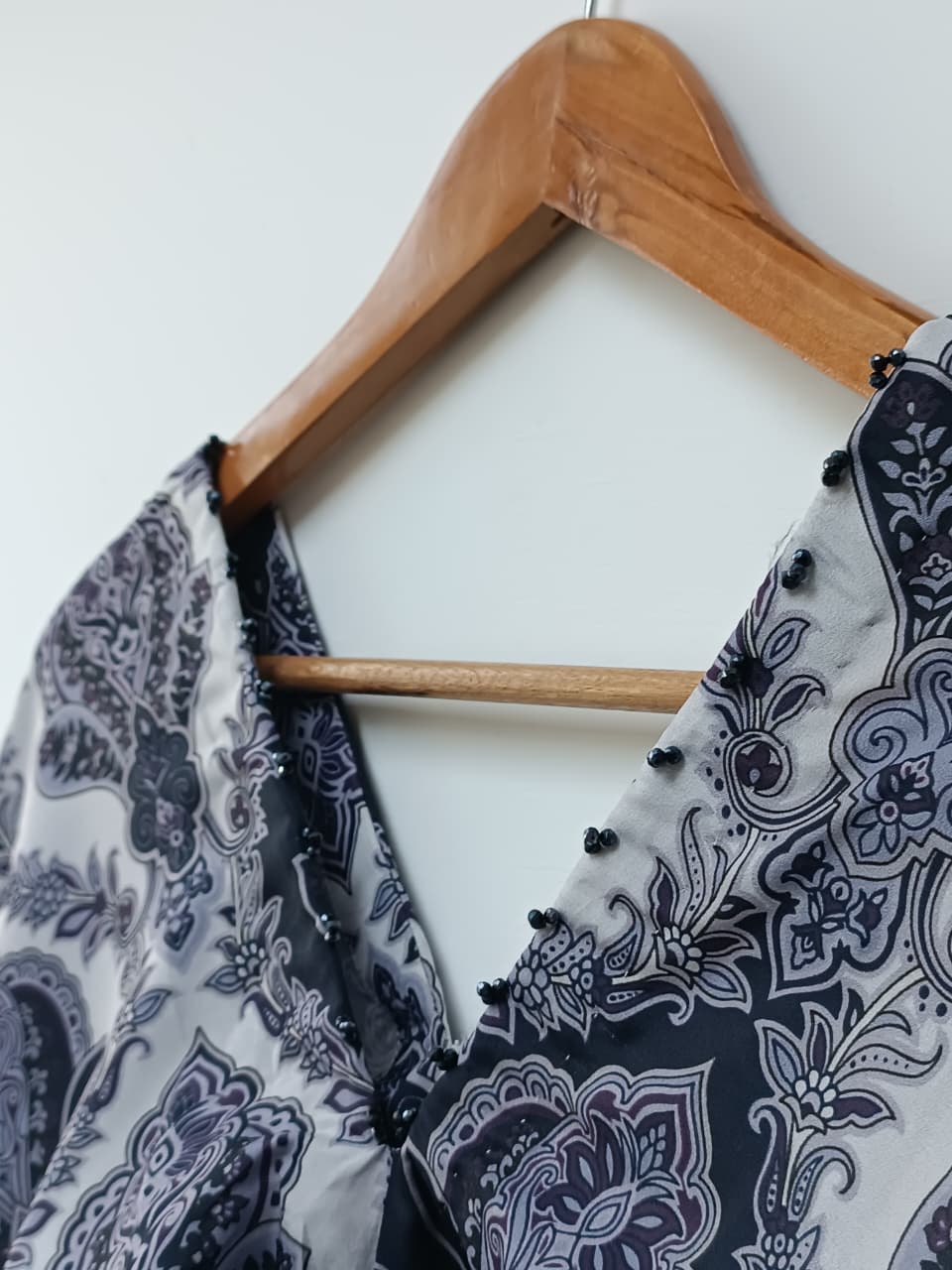 PRINTED KAFTAN (NAVY) - Image 3